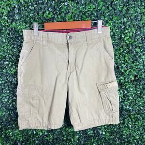 Levi’s Boys Cargo Shorts, khaki, Bots Size 12Reg